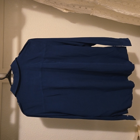 Sezane Davina Long Sleeve Snap Closure Shirt - Picture 7 of 11